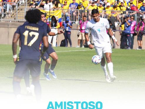 Ecuador derrota sobre la hora a una Honduras “B” en electrizante amistoso en Estados Unidos