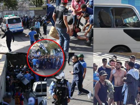 El último enfrentamiento entre las barras de Olimpia y Motagua en la capital.