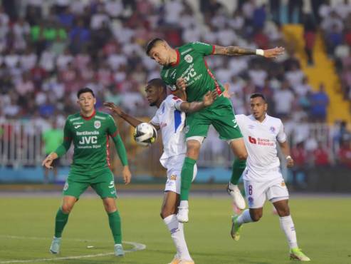 Los tres subcampeonatos del Marathón tras su último título, fueron contra Olimpia.