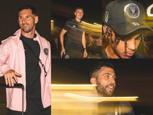 Inter Miami ya vuela rumbo a El Salvador para afrontar el amistoso ante La Selecta. FOTOS: Inter Miami.