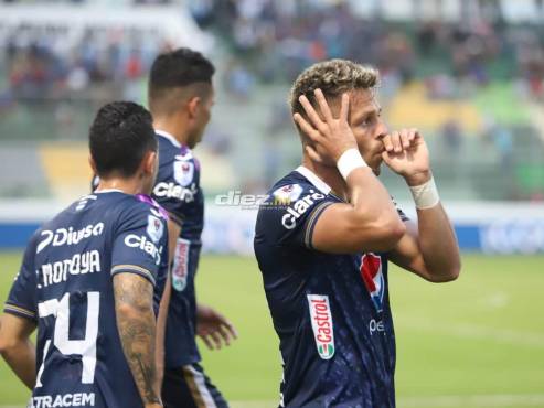 ¡Motagua vuelve a la vida! Con doblete de Marcelo Santos, el ciclón azul toma oxígeno y recupera terreno en el Clausura 2023