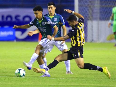 Con golazo in extremis del colombiano Edis Ibargüen, el Marathón barre al Real España en el Olímpico