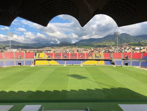 El Estadio Departamental Libertad será la nueva casa de Rubilio Castillo en Colombia.