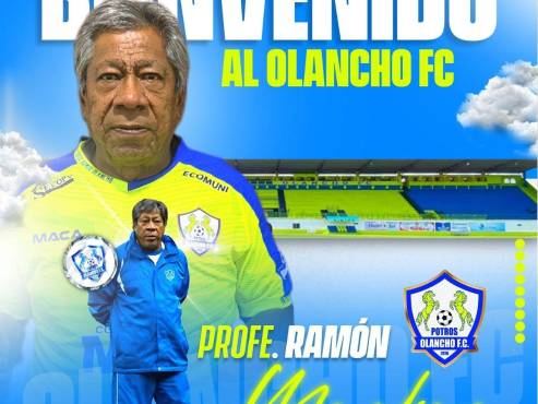 Ramón “Primitivo” Maradiaga tendrá su primera aventura con Potros de Olancho FC.