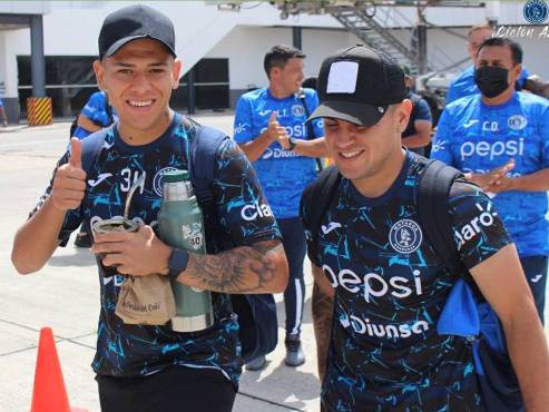 Fabricio Brener y Mauro Ortiz fracasaron en el fútbol hondureño con el Motagua.