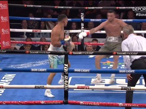 ¡Teófimo López campeón mundial! El hondureño venció a Josh Taylor por el cinturón OMB del peso superligero