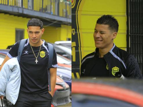 Real España se marchó este martes al departamento de La Paz. FOTOS: Moisés Valenzuela.