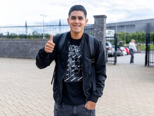 El delantero catracho mencionó que está ansioso por realizar su debut con el Celtic de Escocia.