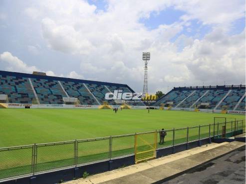 El Estadio Morazán está entre un 90% a un 95% de estar ok. FOTO: Melvin Cubas.