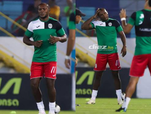 Juan Anangonó no vive su mejor momento desde que fichó por el Marathón en el torneo Apertura 2024. FOTOS: Mauricio Ayala.