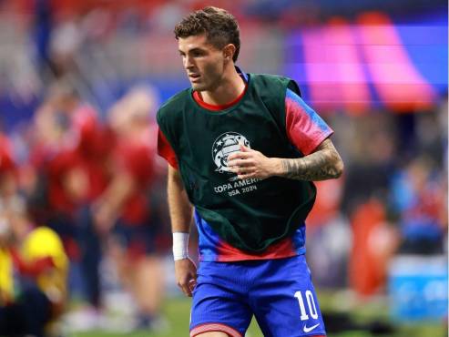 Pulisic arrancó de titular con la Selección de Estados Unidos ante Panamá.