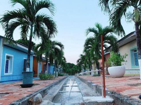 Usha Village Wellness Center, ubicado en el municio de Jutiapa, Atlántida.