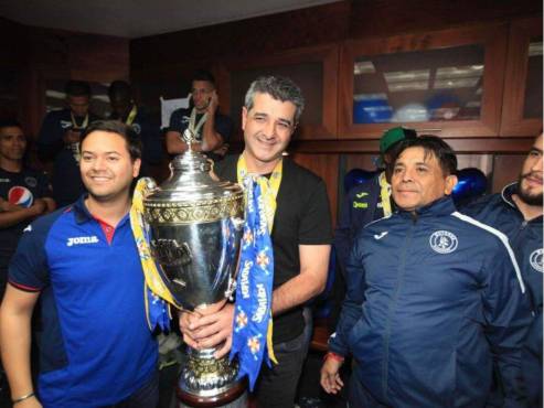 Diego Vázquez es el tercer entrenador con más títulos en el fútbol hondureño.