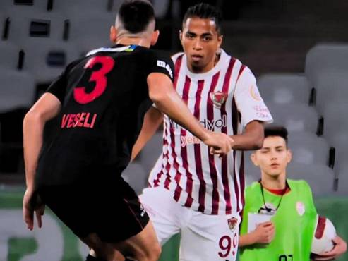 Rigoberto Rivas suma dos goles y dos asistencias en 9 partidos con el Hatayspor.