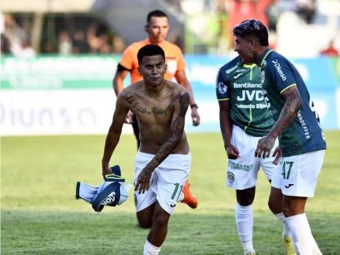 En su último enfrentamiento, Marathón le remontó 2-1 a Motagua en el Yankel. Selvin Guevara, autor del gol del triunfo, es baja verdolaga para el resto del torneo