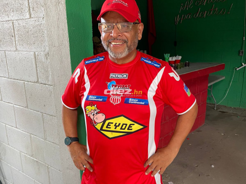 René Rolando Mejía confesó que le tiene mucho cariño al Marathón. FOTO: Jafeth Barralaga.