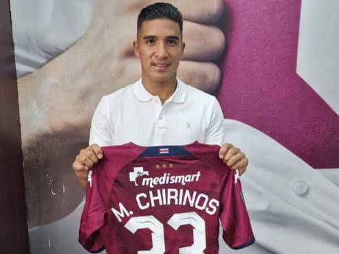 Michaell Chirinos usará el dorsal 33 con los colores del Saprissa de Costa Rica.