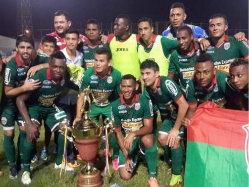 Rambito Rodríguez ganó un título de Liga Nacional con el Marathón.