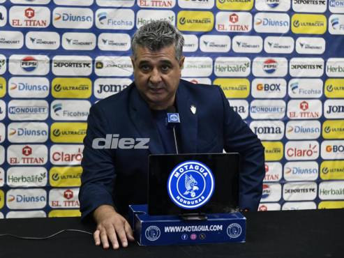 Diego Vázquez tildó de 'raros' algunos de los últimos resultados de Motagua.