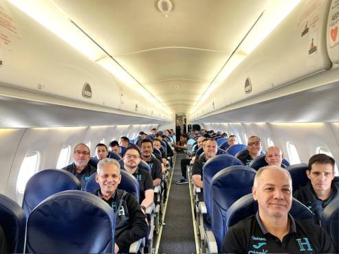 Honduras viajó este viernes rumbo a Bermudas, donde jugarán el domingo.