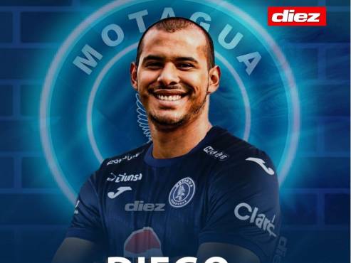 Diego Ledesma es la nueva contratación del Motagua ante la baja de Agustín Auzmendi.