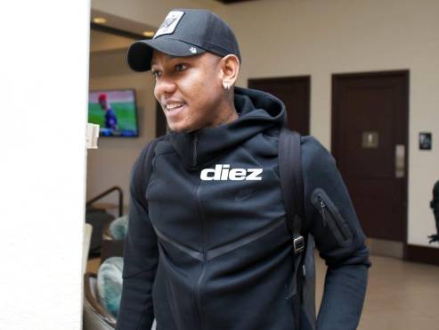 Romell Quioto volvió a la Selección de Honduras tras 15 meses de ausencia. FOTO: MAURICIO AYALA.