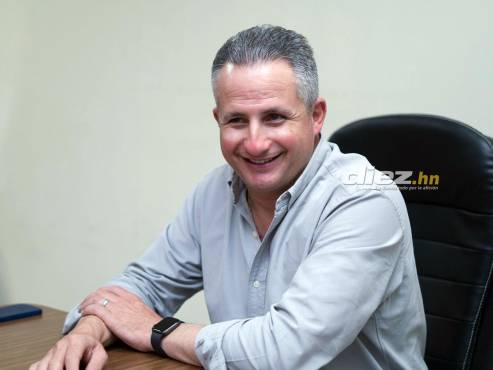 Evitó hablar del ‘pacto de caballeros’ que tienen Real España, Motagua y Olimpia. FOTOS: Mauricio Ayala.