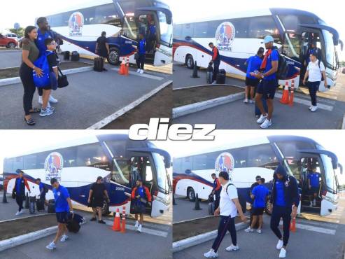 Olimpia viajó este domingo a El Salvador para enfrentar a Águila en la Copa Centroamericana. (FOTOS: Franklin Muñoz)