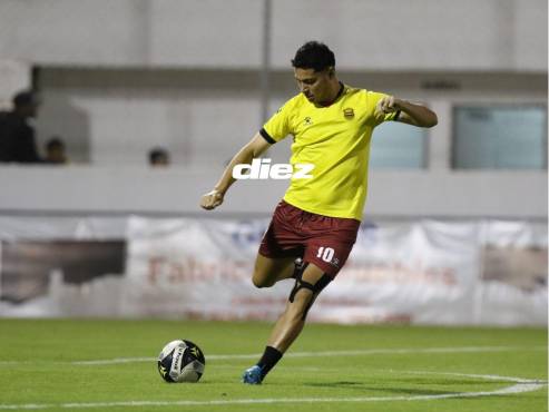 Jhow Benavidez aparece en el 11 titular del Real España ante Génesis. FOTO: David Romero.