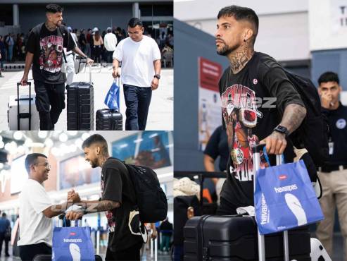 Gabriel Araújo ya se encuentra en Honduras para unirse a las filas del Génesis Policía Nacional. (FOTOS: Mauricio Ayala)