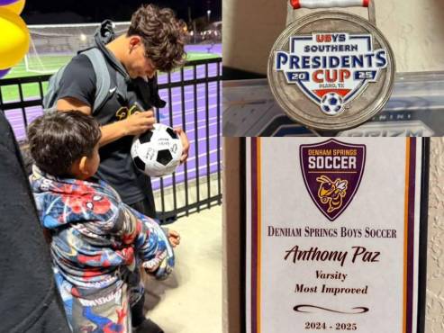 Actualmente, el futbolista hondureño forma parte del proyecto formativo de Louisiana Elite MLS NEXT.