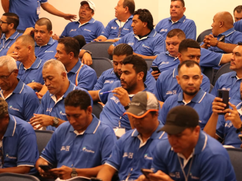 Entrenadores hondureños, costarricenses, mexicanos y salvadoreños estuvieron presentes en la cuarta edición del Congreso Internacional de Entrenadores.