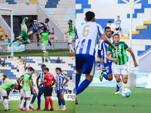 Victoria recibió al Marathón en el Estadio Ceibeño de la Ceiba.