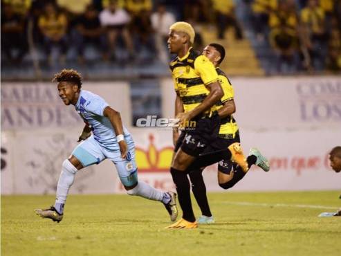 Yeison Mejía al momento de liquidar el arco de Buba López. FOTOS: Neptalí Romero | Yoseph Amaya.