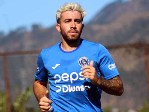 Agustín Auzmendi llegó a Honduras en 2022 y marcó una buena cuota de goles.