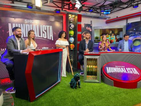 La nueva estrella del Show Mundalista llega procedente de las tierras exóticas del continente asiático para poner más ambiente en cada jornada por GO TV.