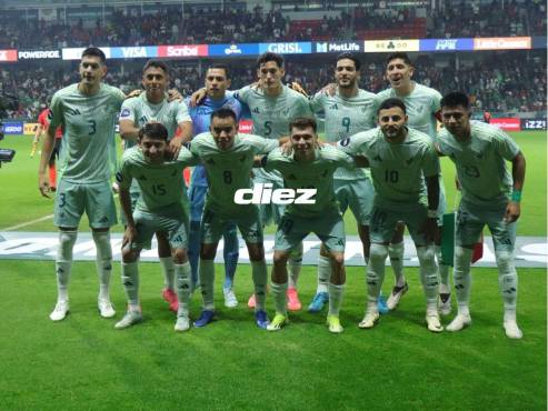 Así salió México para enfrentar a Honduras en Toluca. FOTO: Oswaldo Figueroa.