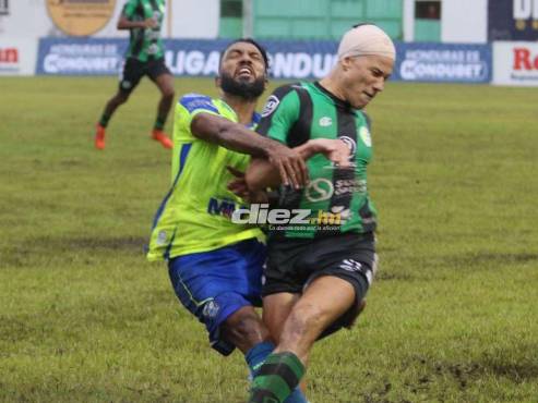 El primer derbi olanchano fue friccionado en el Juan Ramón Brevé de Juticalpa. FOTO: Marvin Salgado.