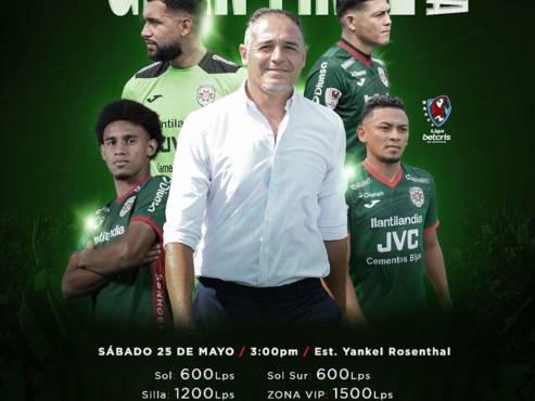 Los precios que estableció Marathón para la gran final ante Olimpia en el Yankel Rosenthal.