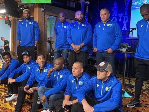 Las Leyendas de Honduras ya están en Connecticut, para afrontar el duelo ante Ecuador.