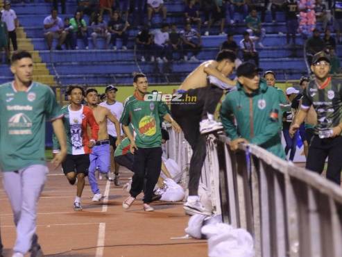 Con golazo in extremis del colombiano Edis Ibargüen, el Marathón barre al Real España en el Olímpico