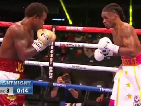 Ruíz peleo en marzo ante el puertorriqueño Henry Lebrón en el icónico Madison Square Garden de Nueva York.