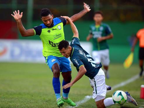 Olancho FC venció por primera vez al Marathón en Liga Nacional.