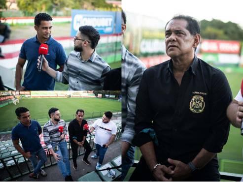 DIARIO DIEZ charló en exclusiva con Mario Berríos y Rolin Peña. FOTOS: MAURICIO AYALA.