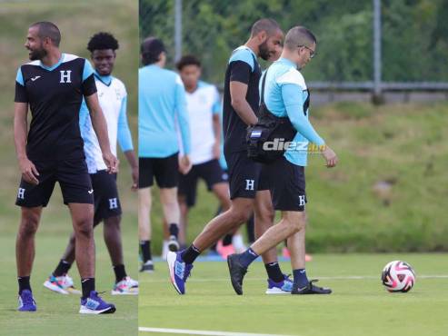 Édrick Menjívar no estaría con Honduras ante Jamaica por la Nations League. FOTOS: Mauricio Ayala.