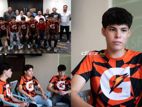 Los hermanos Caballero Casaña quedaron campeones con la Happy New Dawn en la Copa Gatorade. FOTO: Mauricio Ayala.