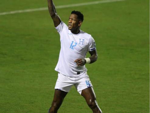 La celebración de Romell Quioto en el golazo anotado ante Nicaragua. FOTOS: David Romero | Aníbal Vásquez | Marvin Salgado | Mauricio Ayala.