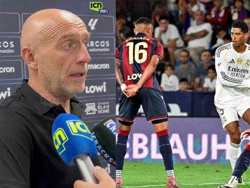 Julián Calero, DT de Levante, espera que las molestias de Kervin Arriaga no sean graves y dejó claro que el hondureño es pieza clave en el Levante.