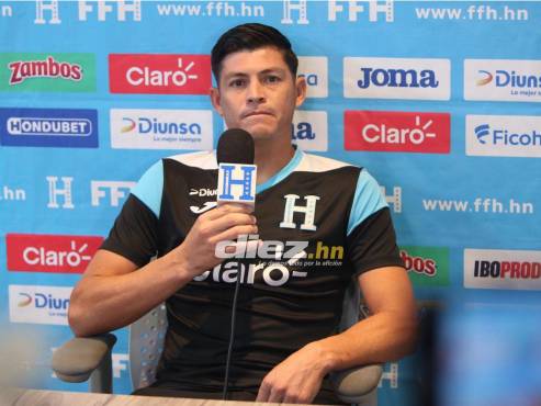 Francisco Martínez sueña con tener minutos en la Selección de Honduras. FOTO: Andro Rodríguez.