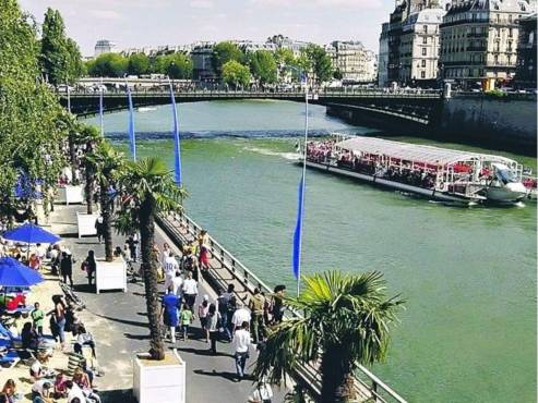 El desfile por el río seguirá el curso del Sena, de este a oeste, a lo largo de 6 km.